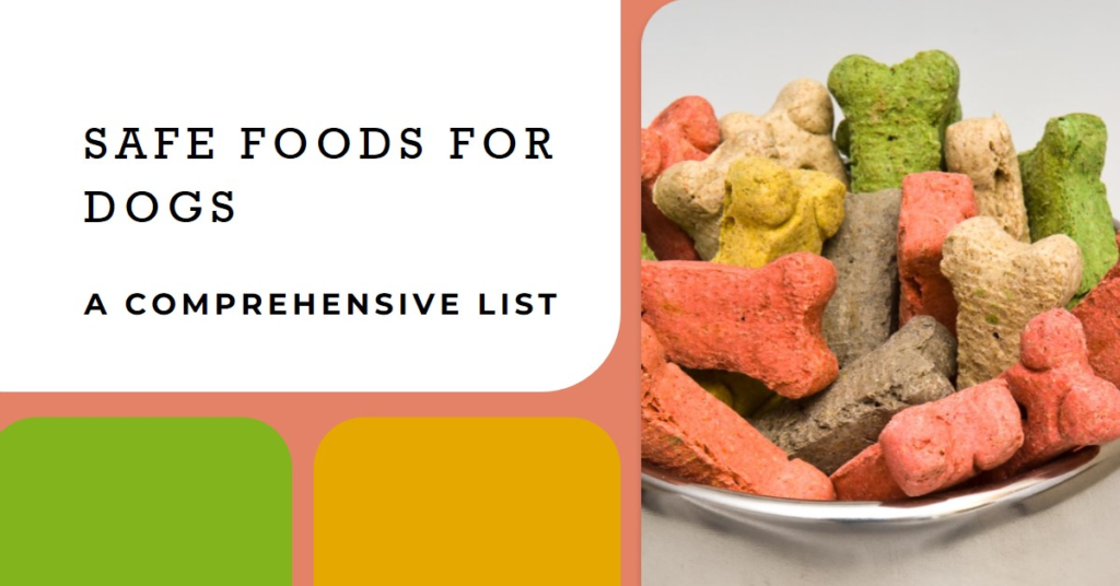 List of foods safe for dogs