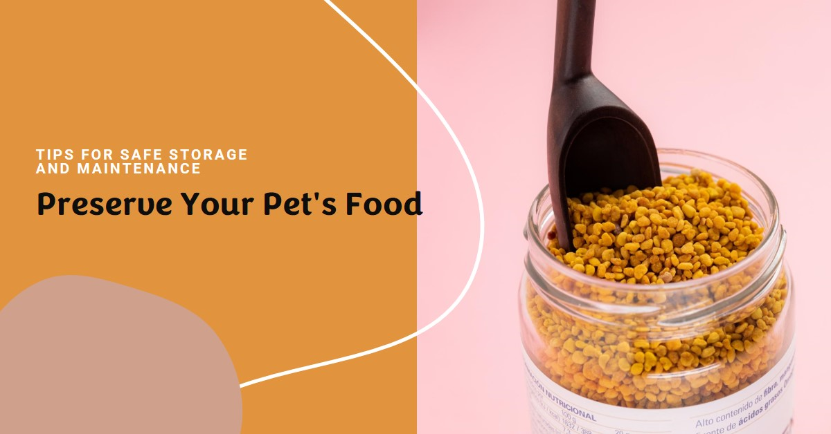 Complete Directives on the Safe Preservation and Maintenance of Pet Food in 2024