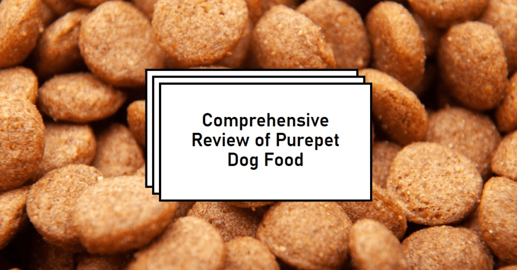 Purepet Dog Food Review