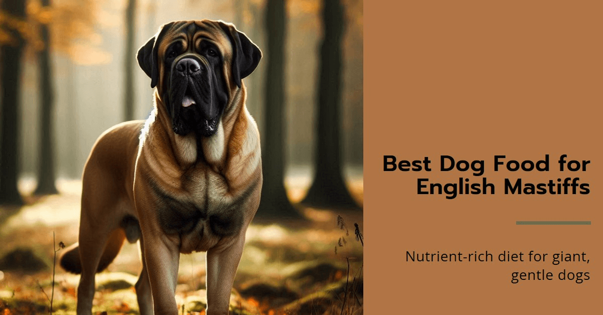 Dog Food for English Mastiff