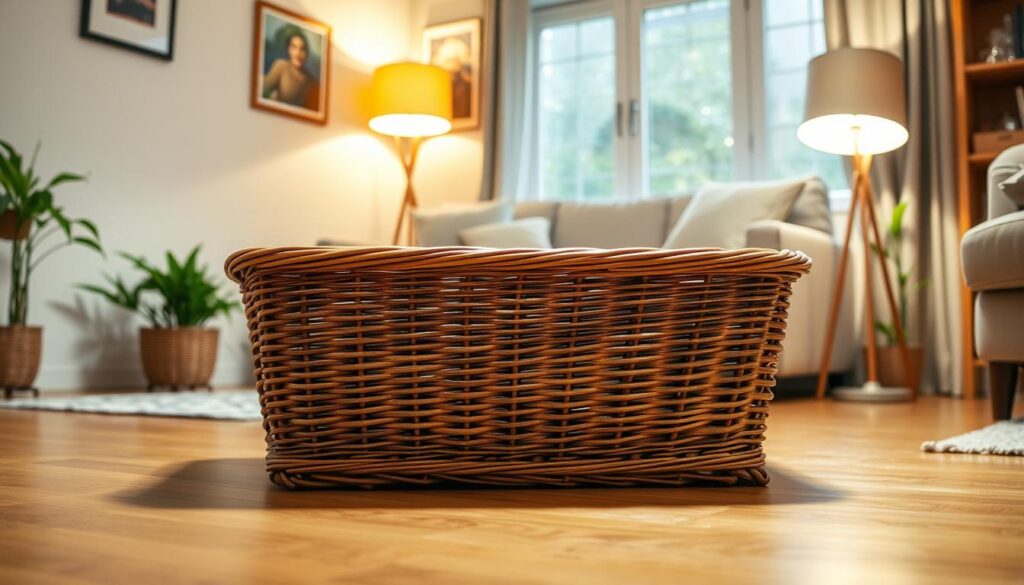 pottery barn cat storage basket