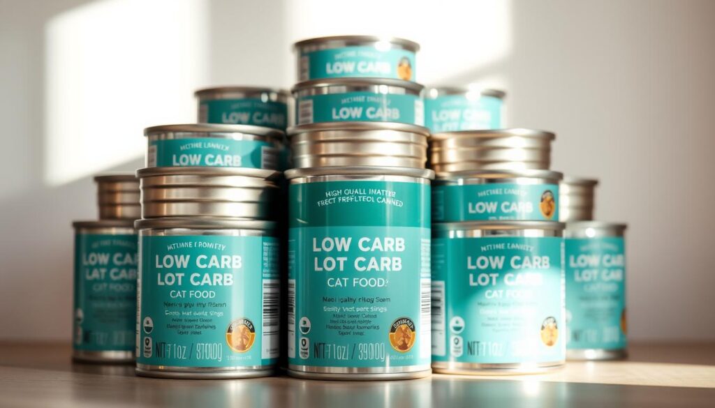 Low carb canned cat food