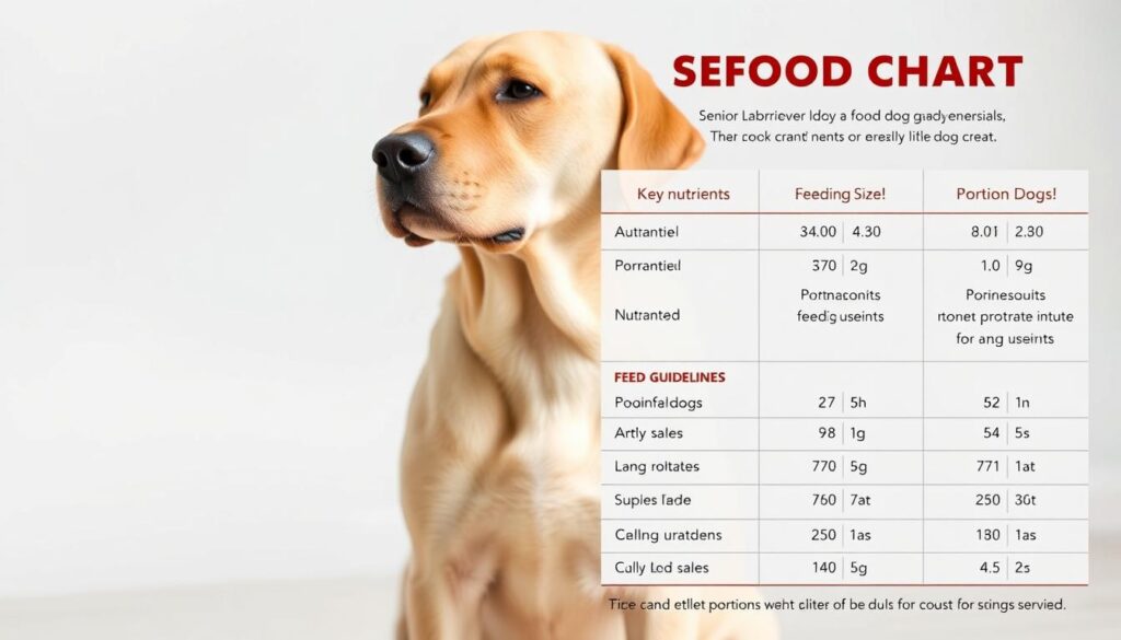 Senior Lab Dog Food Chart