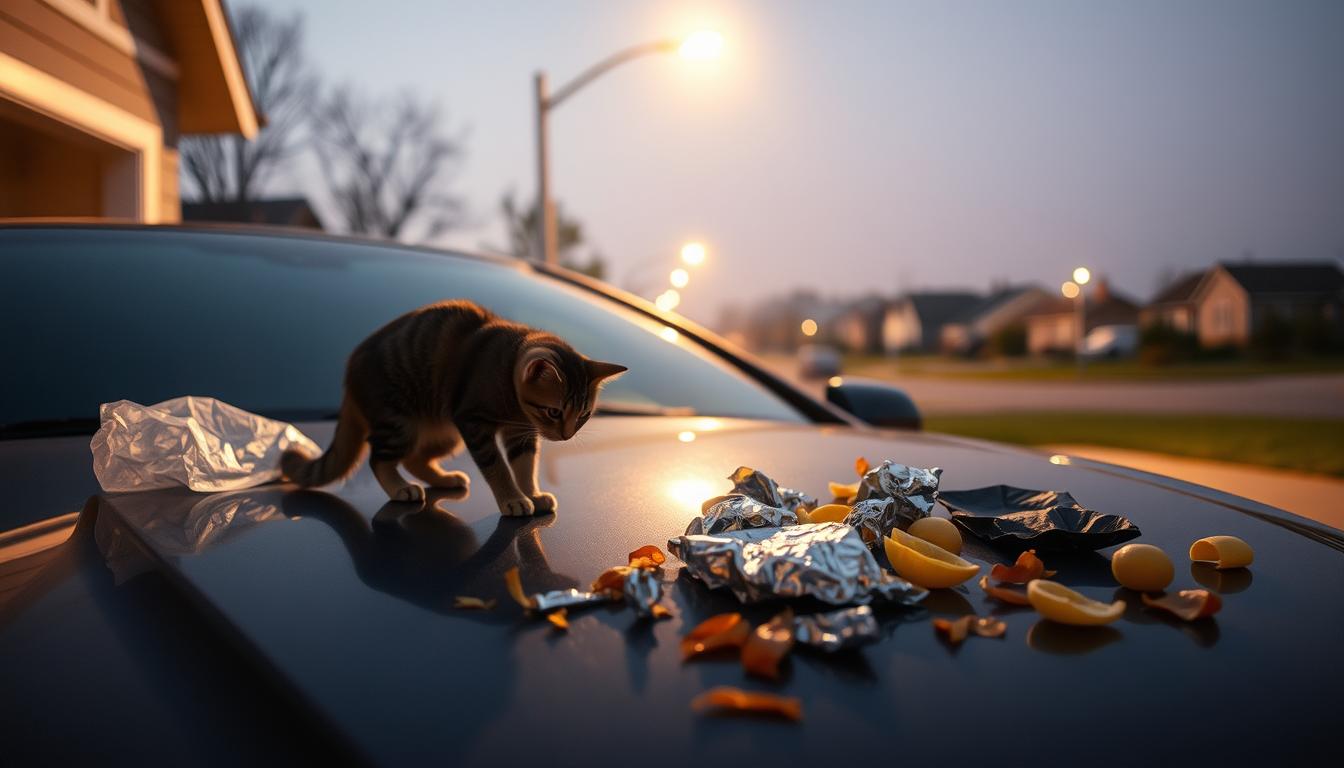 How to Keep Cats Off Cars