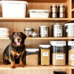 Dog Food Storage Containers for Pantry