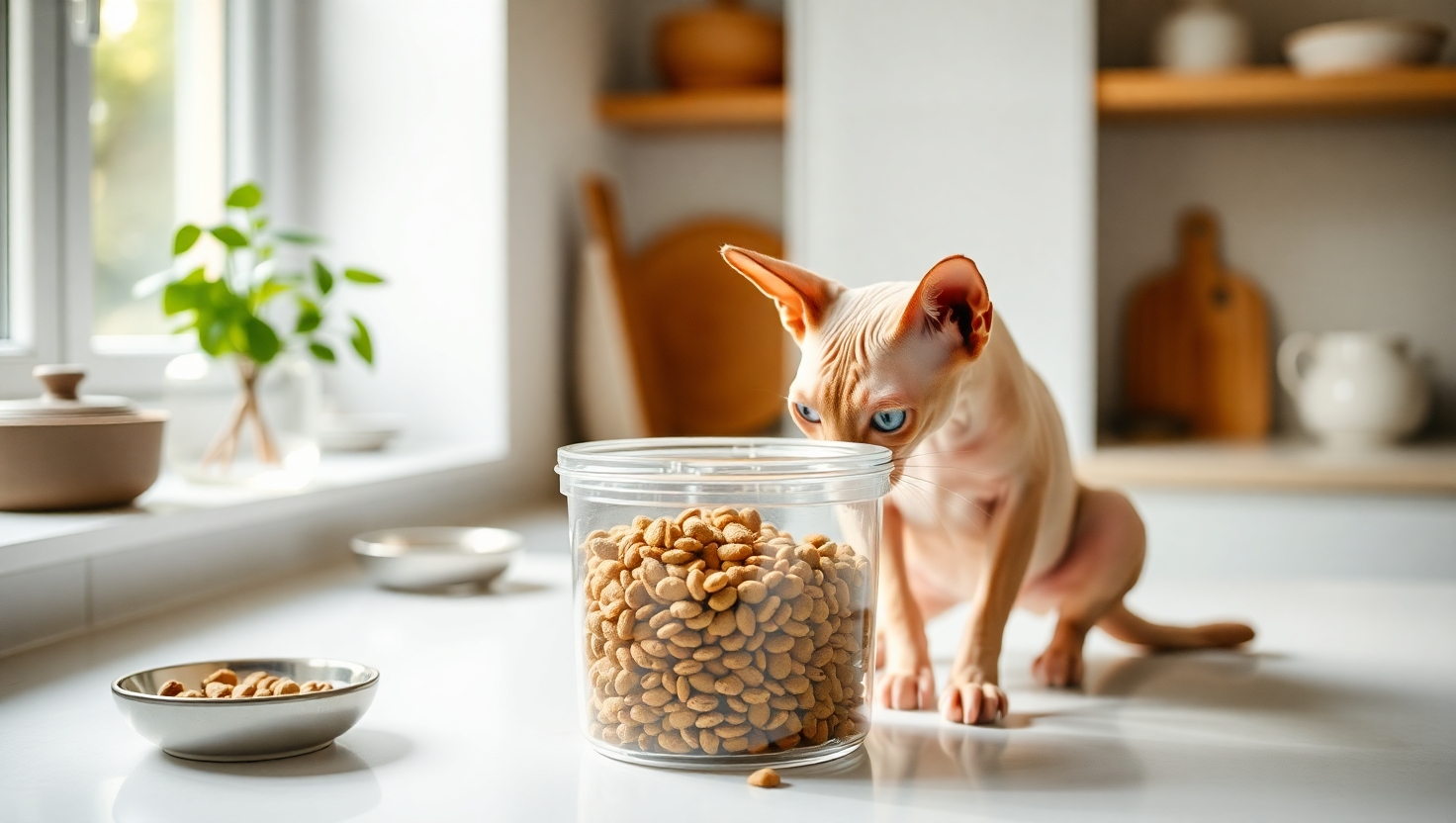 Airtight Cat Food Storage