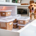 Freezer Storage for Dog Kibble