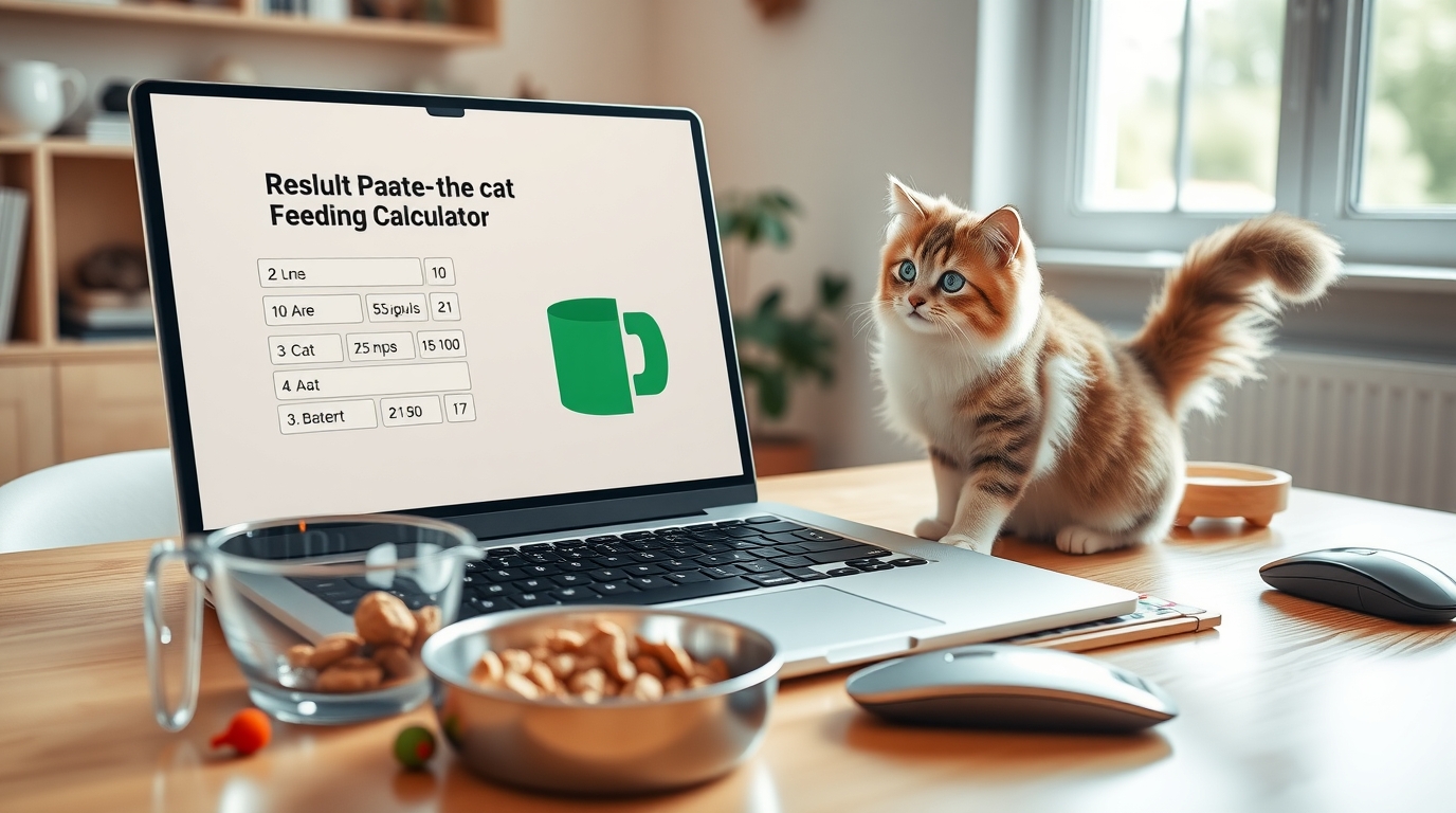 Best Cat Feeding Chart by Weight Calculator