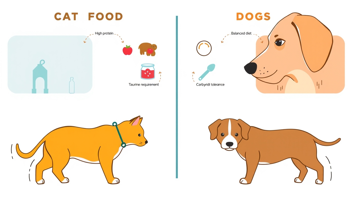 Cat Food vs Dog Food Chart