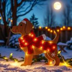 Dog Christmas Decorations Outdoor