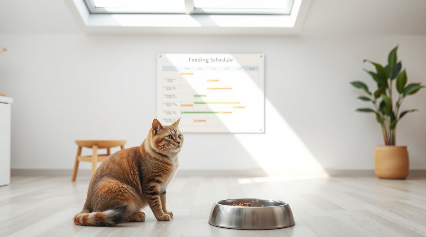 Printable Cat Feeding Schedule