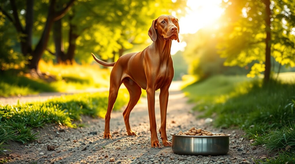 Vizsla Feeding Chart by Age