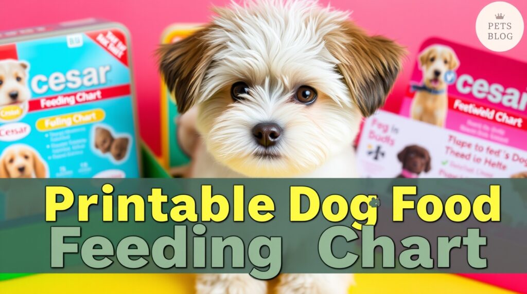Mixed Feeding Chart (Wet + Dry Food)