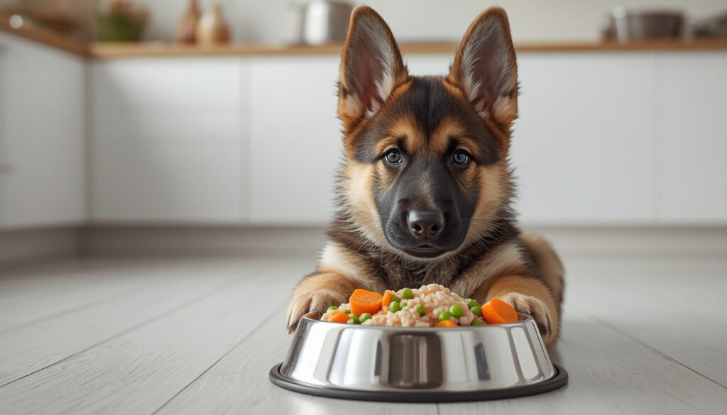 Why Choose Homemade Food for a German Shepherd Puppy