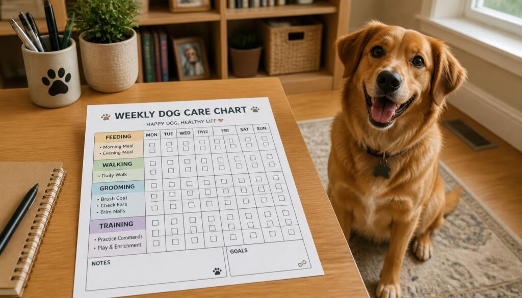 Why Every Dog Owner Should Use a Dog Care Chart