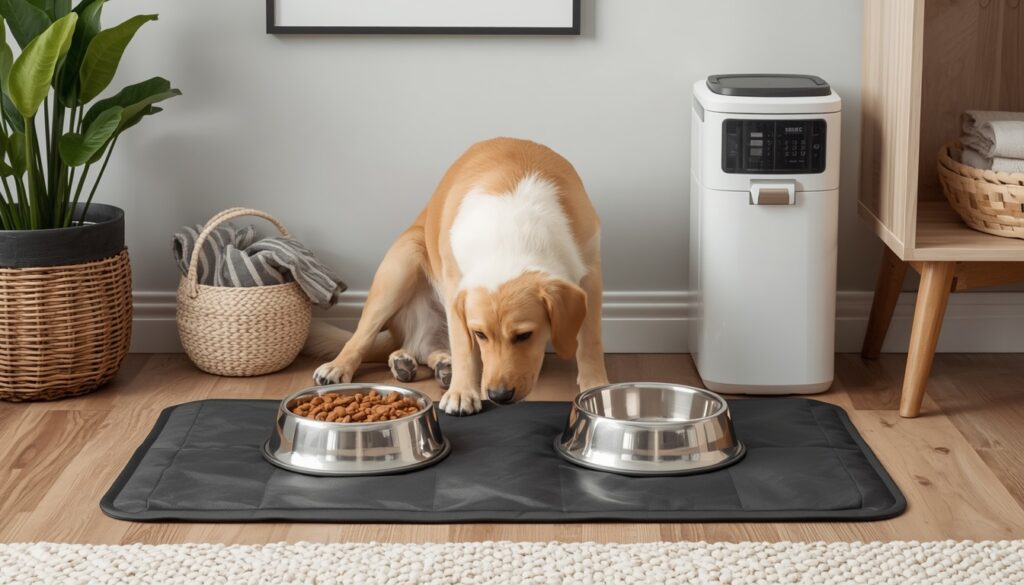 Best Materials for Dog Bowl Mats