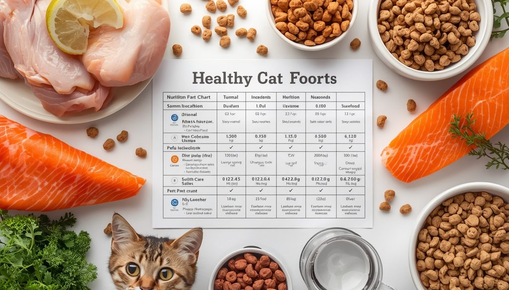 Printable Cat Food Care Chart
