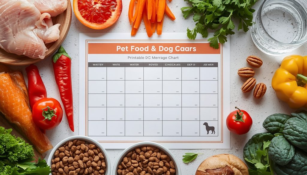 Printable Dog Food Care PDF