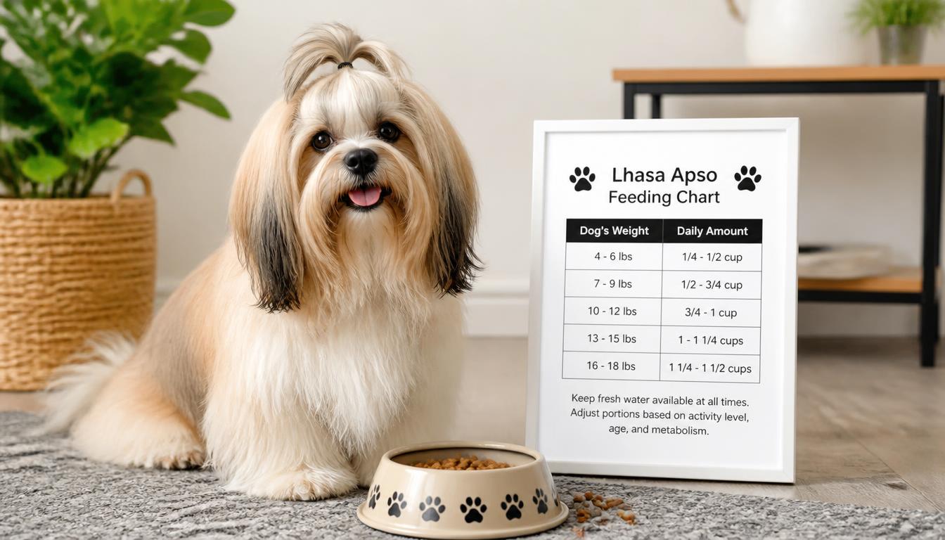 Lhasa Apso Food Chart