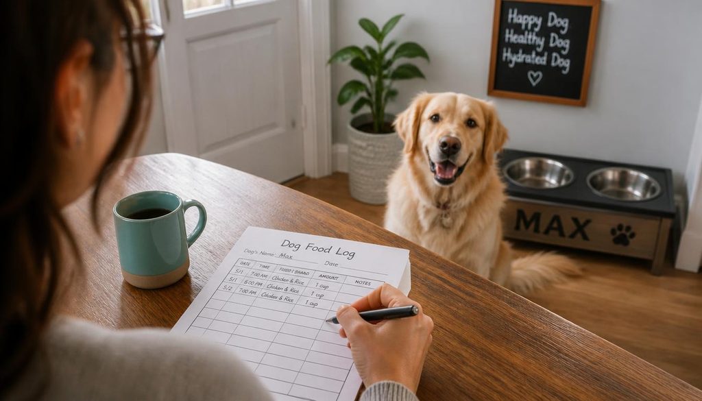 Dog Food Sheet