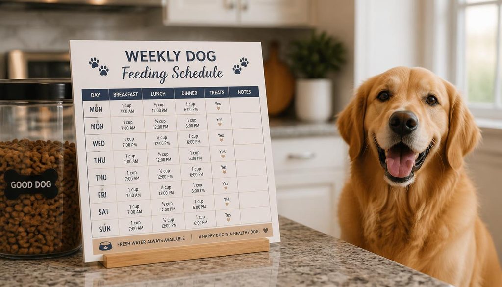 Benefits of a Printable Dog Food Sheet